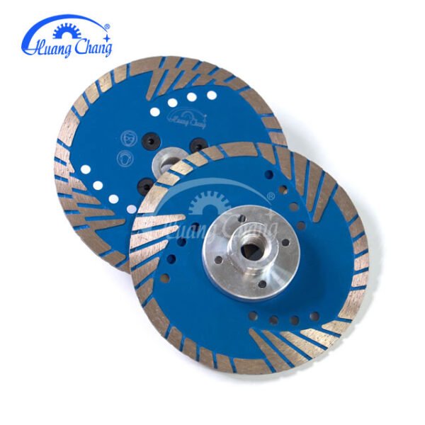 Disco de corte circular Turbo Triangle Corrugation Diamond Small Saw Blade para granito