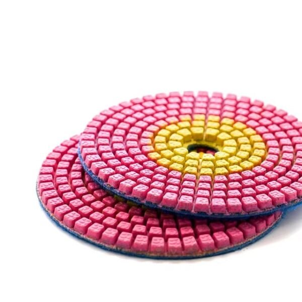 4 Inch Flexible Grinder Tool Diamond Polishing Pads for Granite and Marble Stone - Image 5