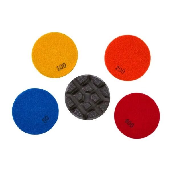 HUANGCHANG Floor Renovation Grinding Pads Resin Bond Diamond Dry Polishing Pads para pisos de concreto e terrazzo - Image 5