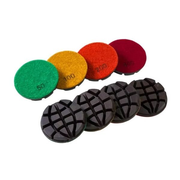 3 Step Dry and Wet Resin Diamond Polishing Pads Grinding Disc para mármore, granito e piso de concreto - Image 2
